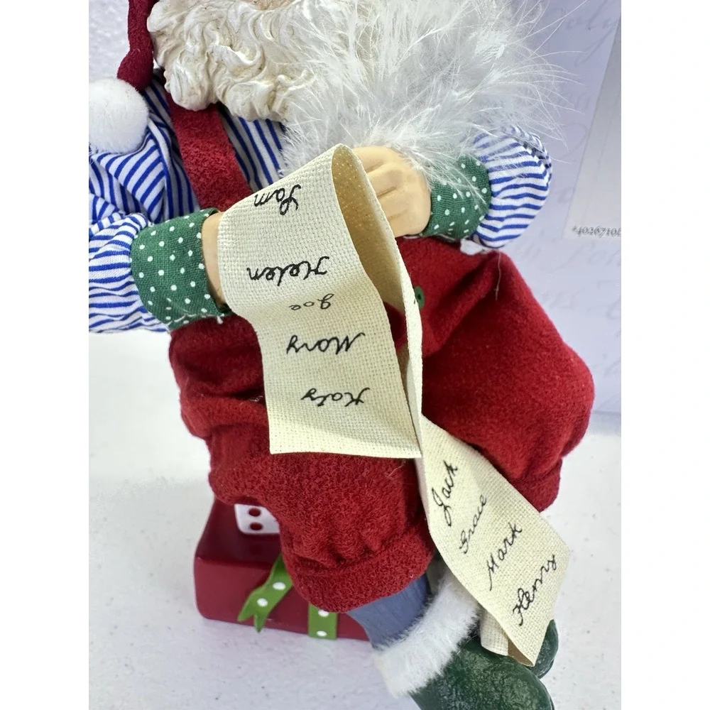 Department 56 Clothtique Possible Dreams Santa Clause Is Coming To Town 4026710D